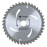 FoxSaw 雙刃型板模鋸片190 x 2.2 x 50T 木用鋸片